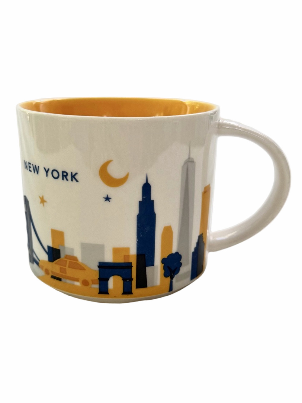 Starbucks New York You are Here Collection 2017 14oz Ceramic Coffee Mug